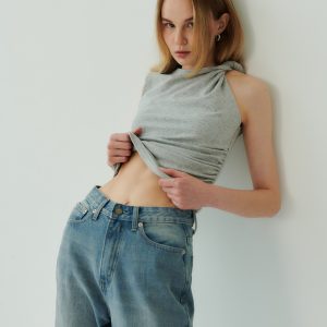 Twisted Shoulder Top