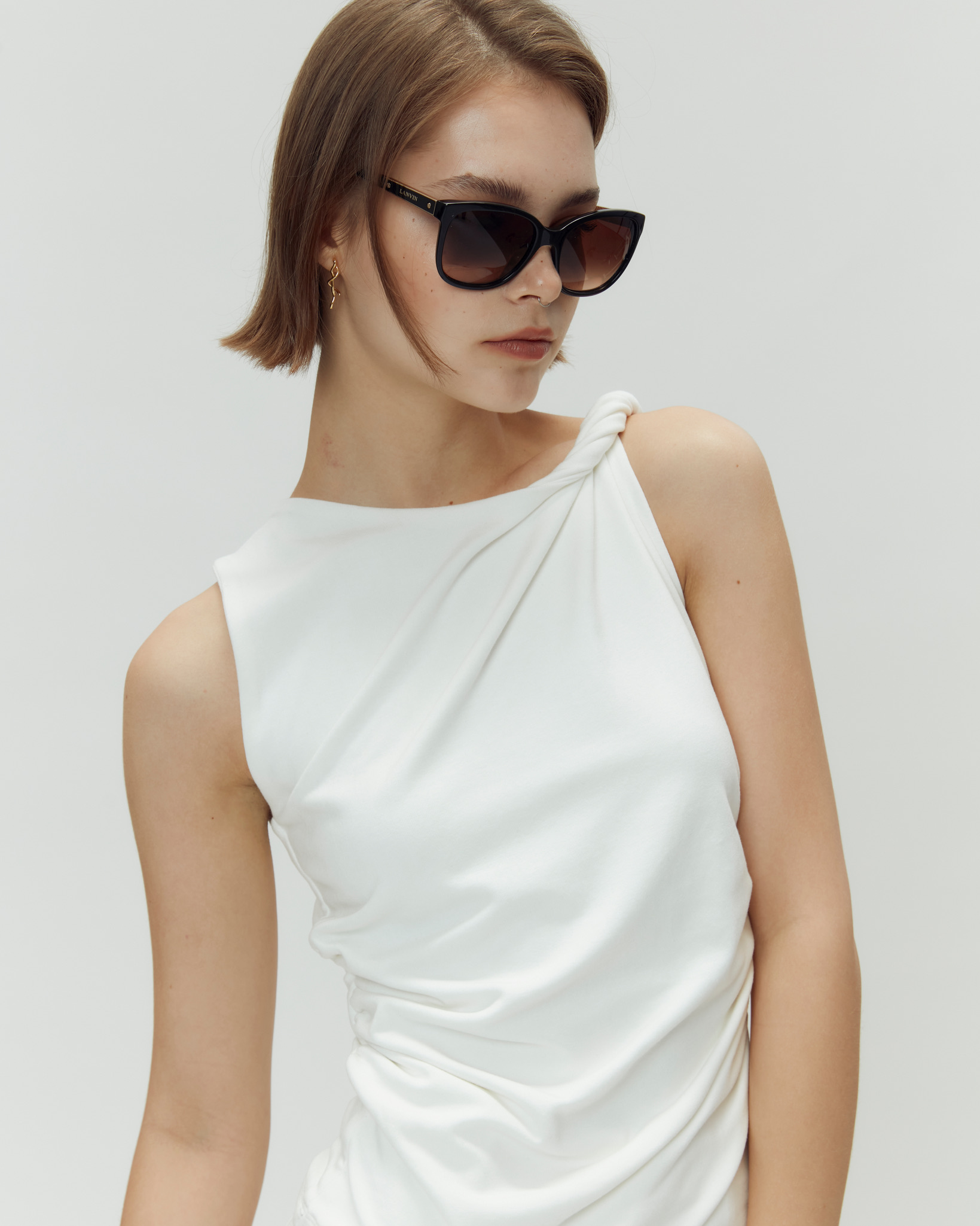 Pleated Midi Skirt