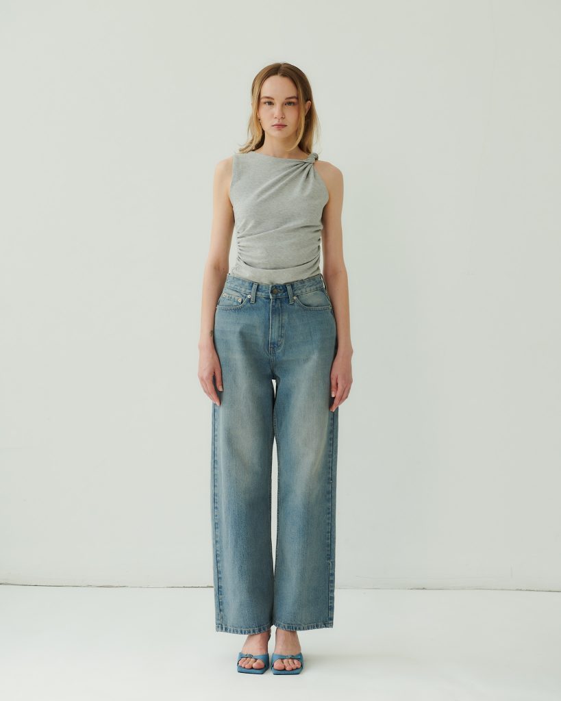 Twisted Shoulder Top