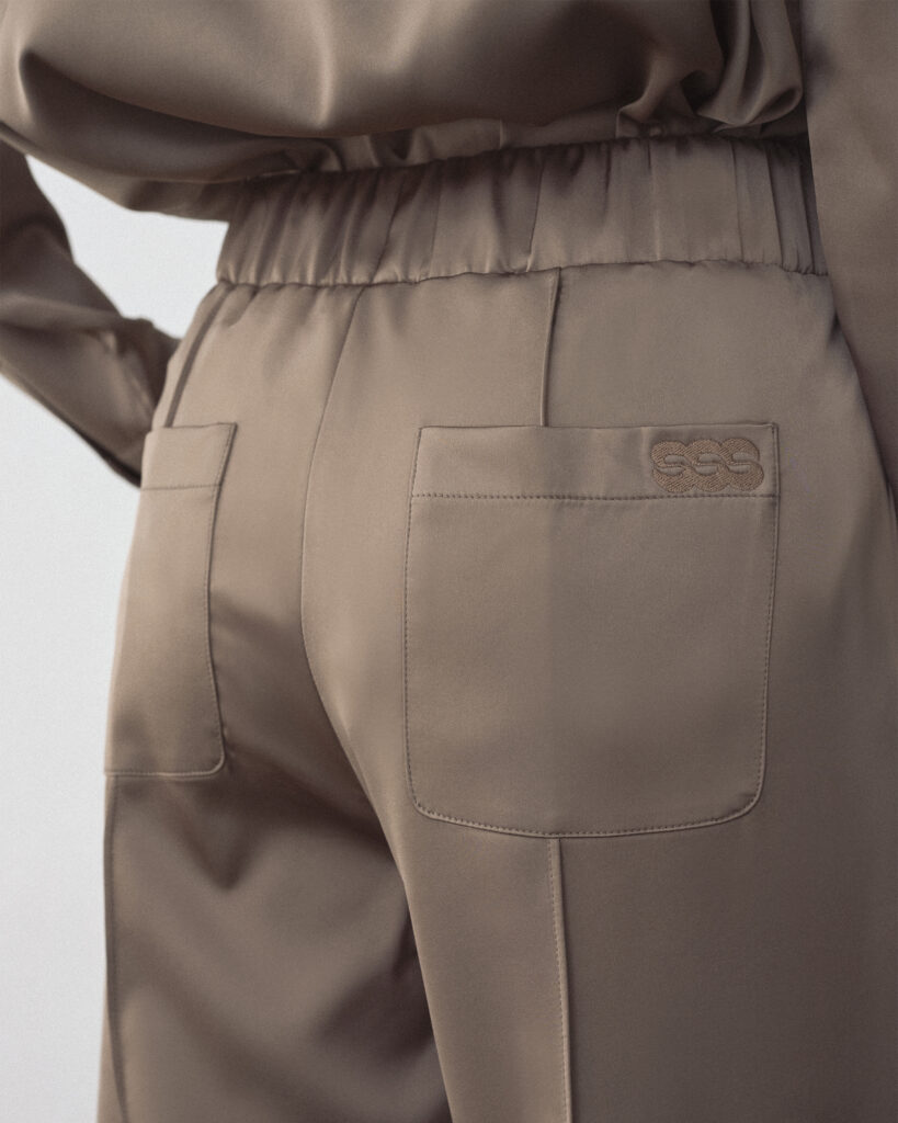 Dark Brown Tiana Pull-On Trousers