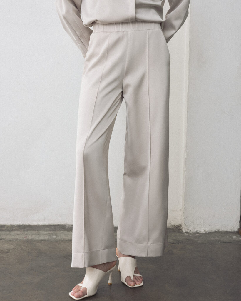 Champagne Tiana Pull-On Trousers