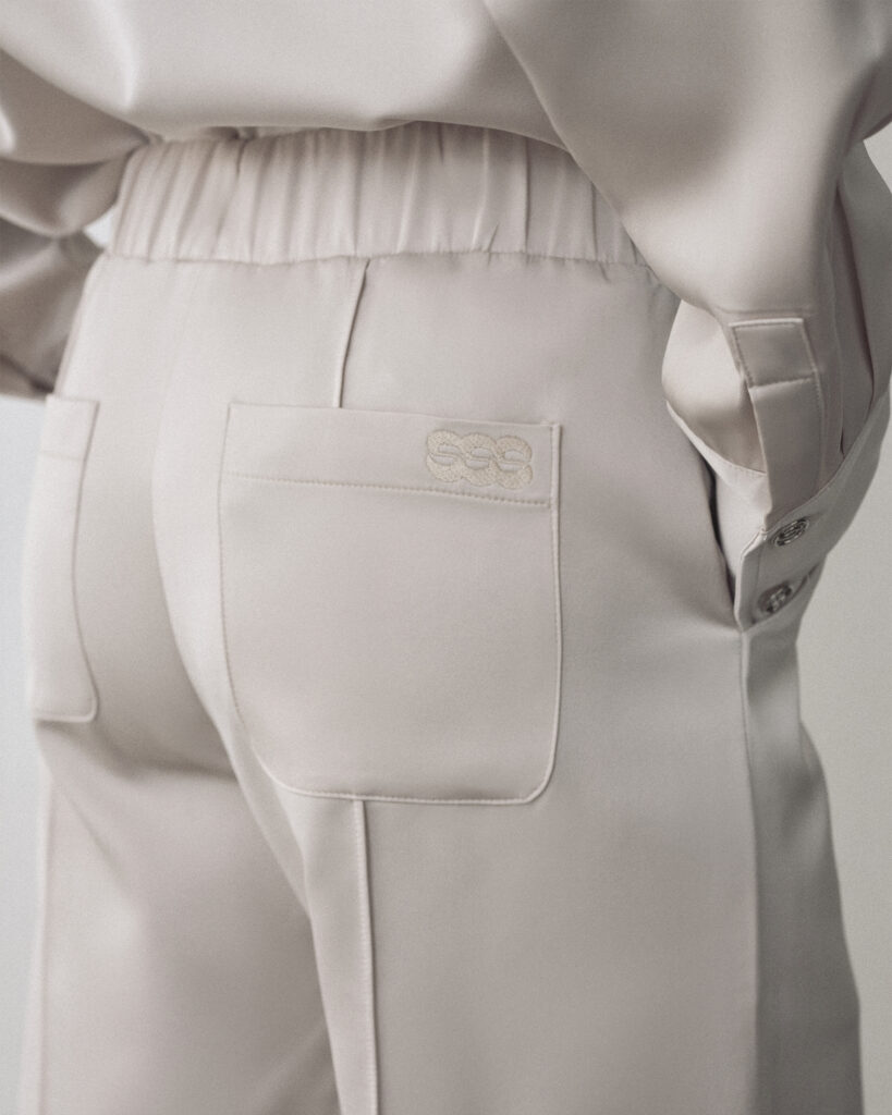 Champagne Tiana Pull-On Trousers