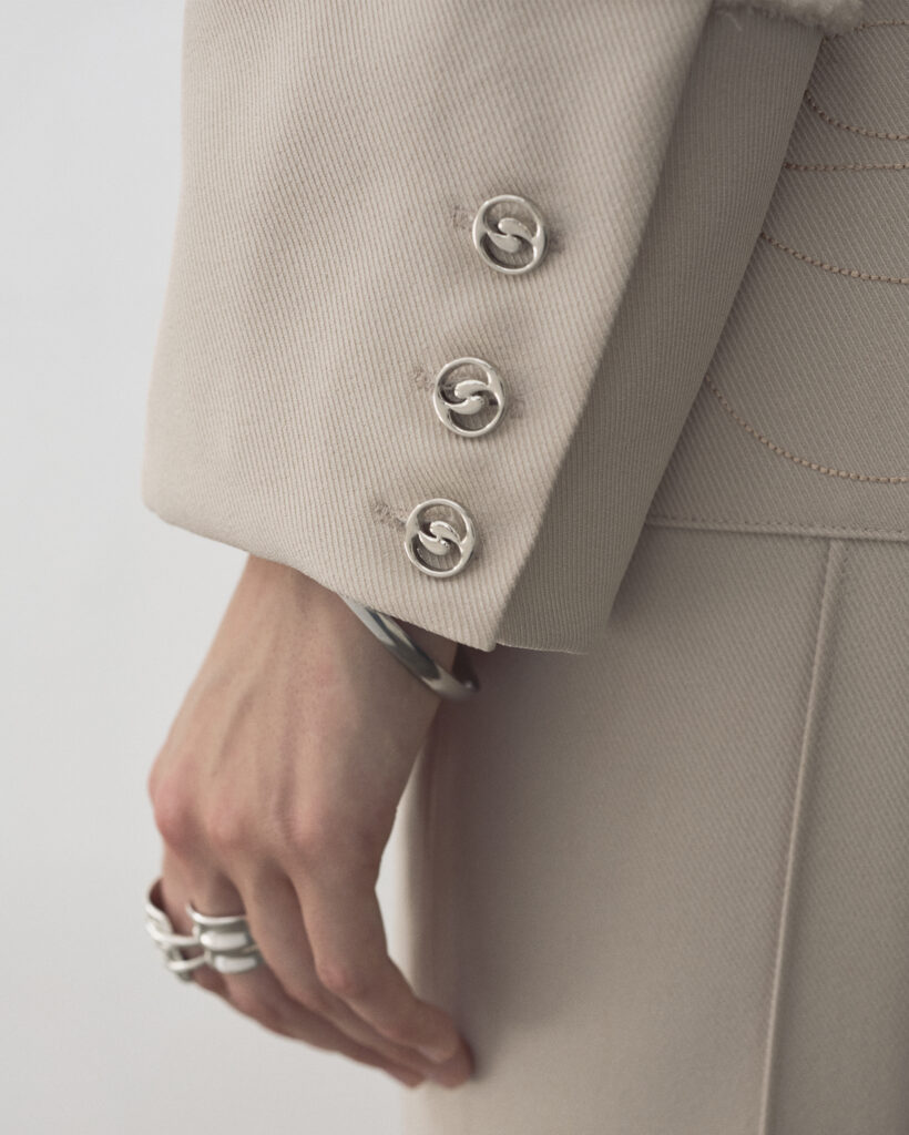 Beige Wylie Cardigan