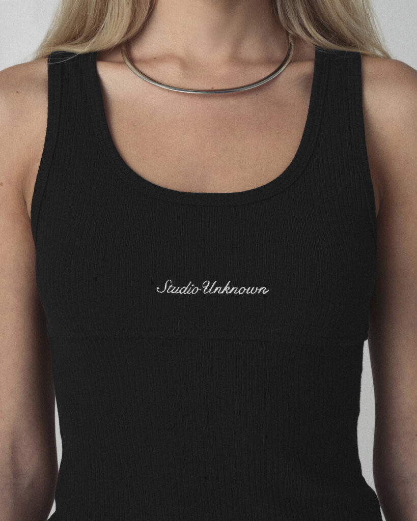 Black Nate Tank Top