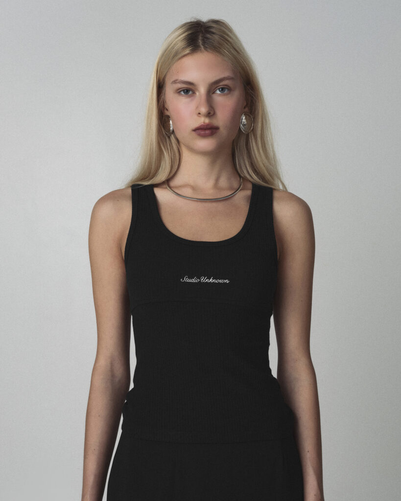 Black Nate Tank Top