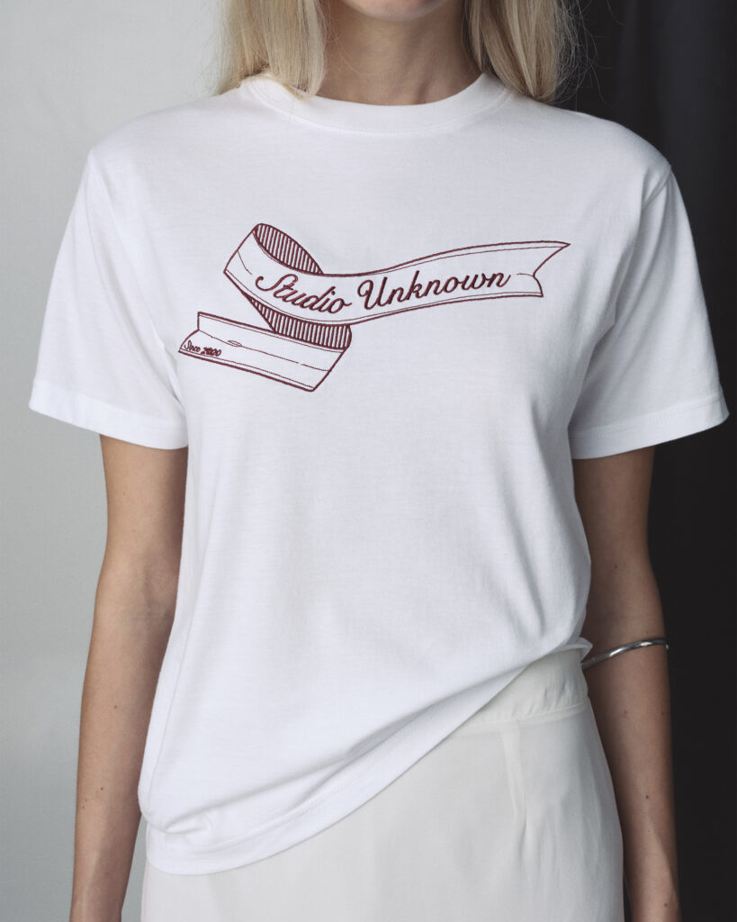 White Strip Regular T-shirt