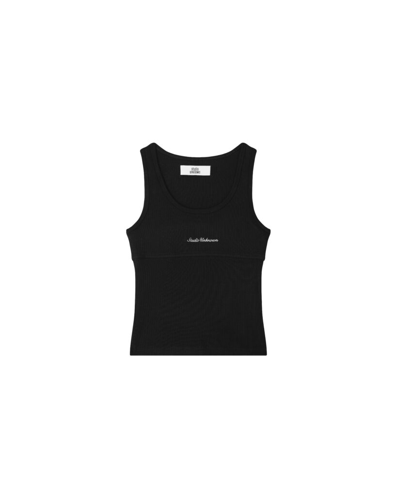Black Nate Tank Top