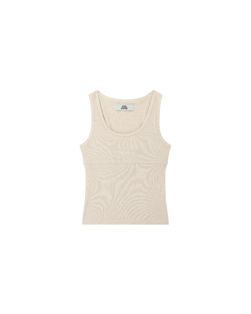Beige Nate Tank Top