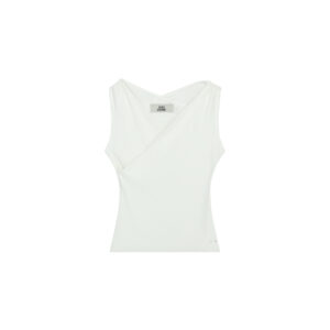 White Yana V Top
