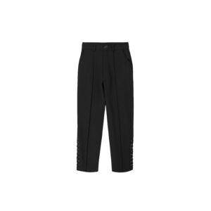 Black Wylie Cropped Trousers