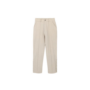 Beige Wylie Cropped Trousers