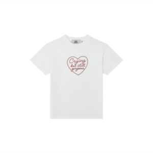 Crying But Still Gorgeous Typo Regular T-shirt