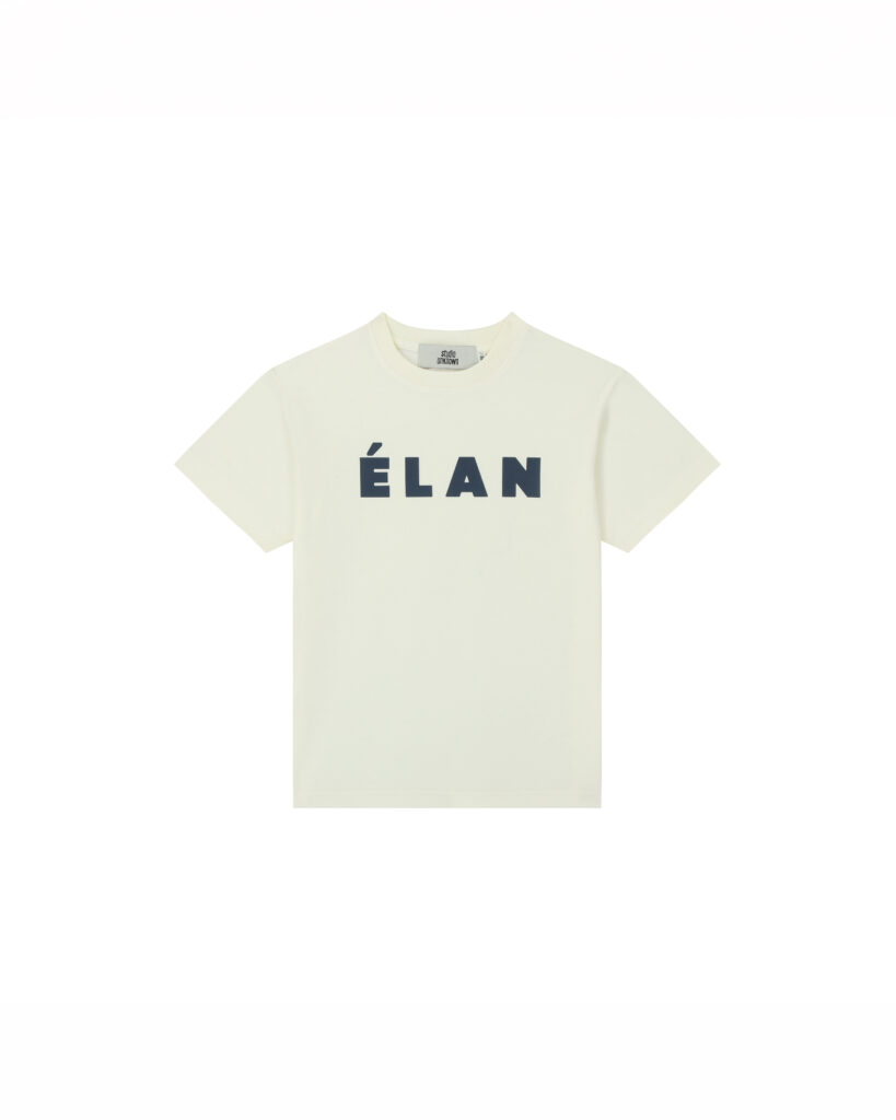 ÉLAN Regular Typo Regular T-shirt